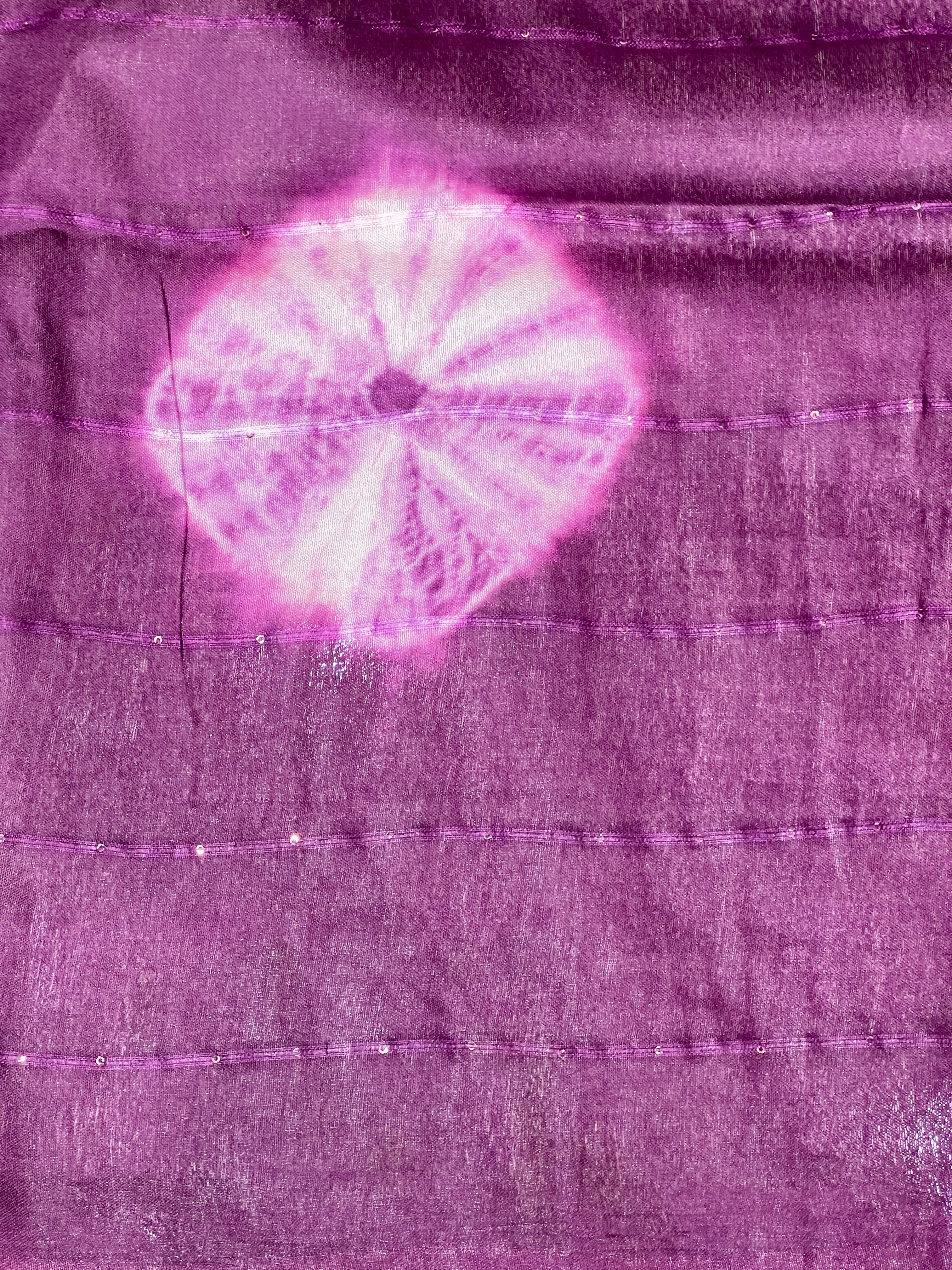 Tie & Dye With Kesiya Detailed Tussar Finish Saree | PF1109