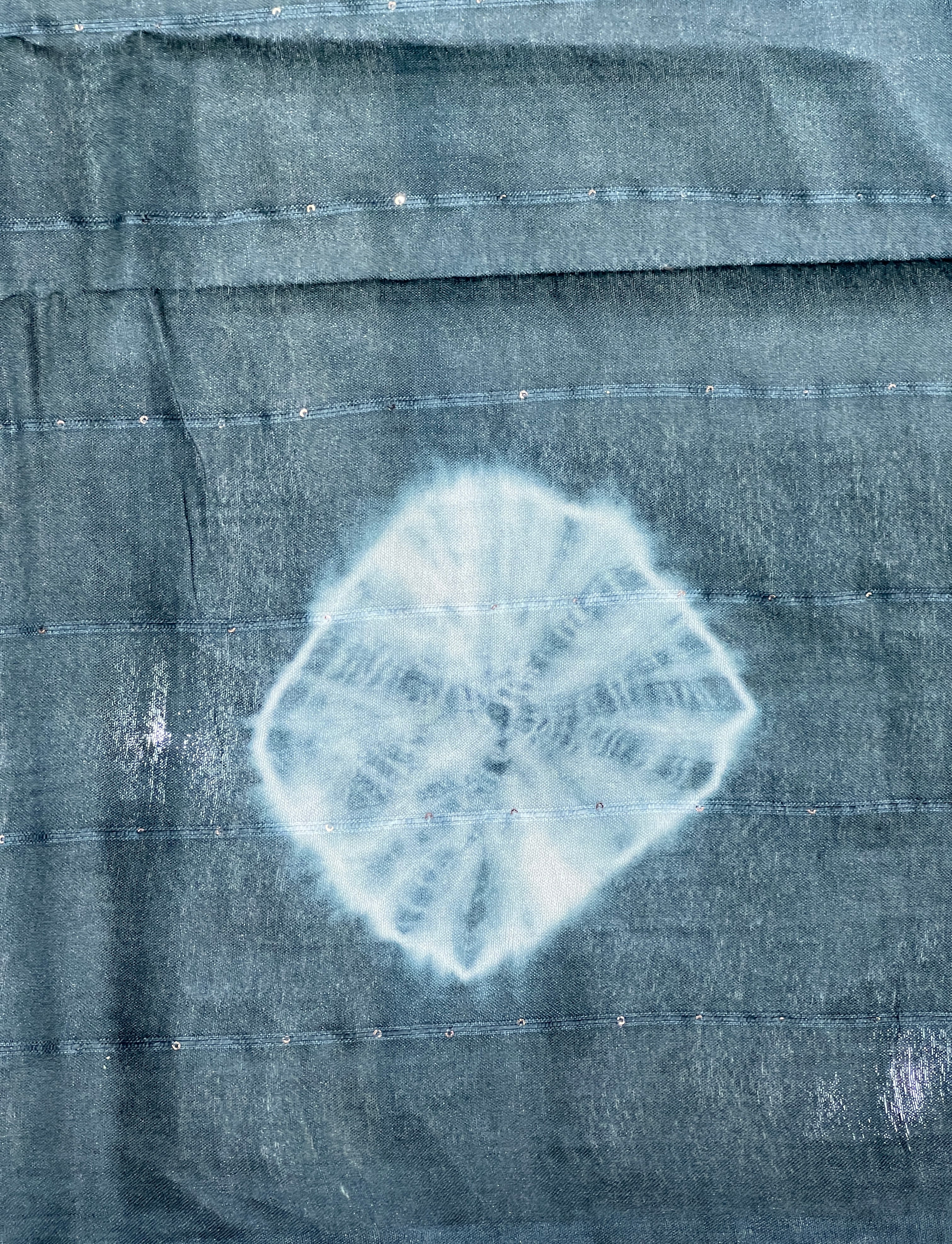 Tie & Dye With Kesiya Detailed Tussar Finish Saree | PF1104