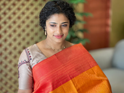 Traditional Kanchipuram Saree | HH157