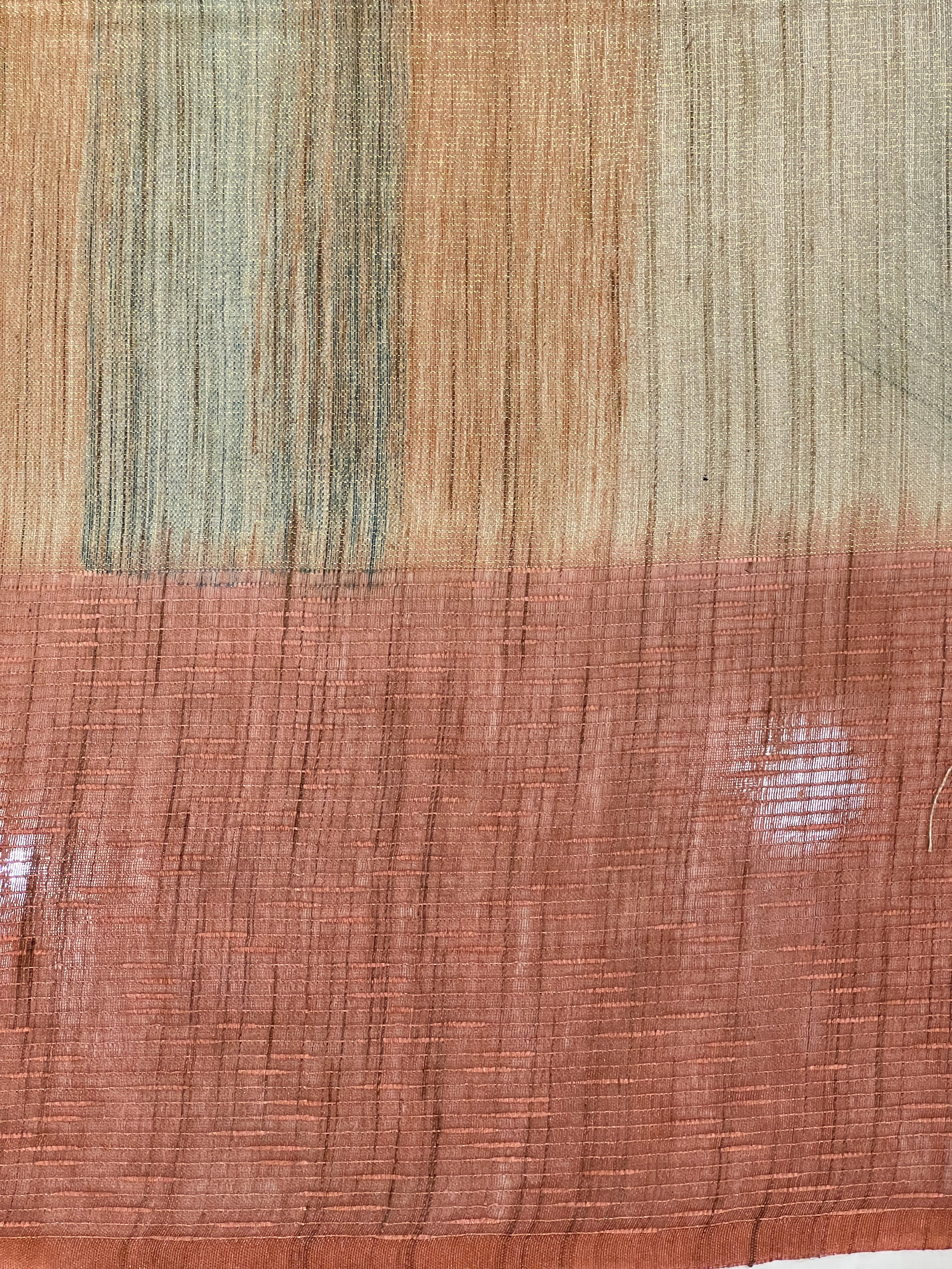 Printed Semi Tussar Saree | PF1088