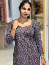 Ajrak Printed Cotton Kurta | DNT264