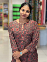 Block Printed Cotton Kurta | DNT292
