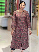 Block Printed Cotton Kurta | DNT292