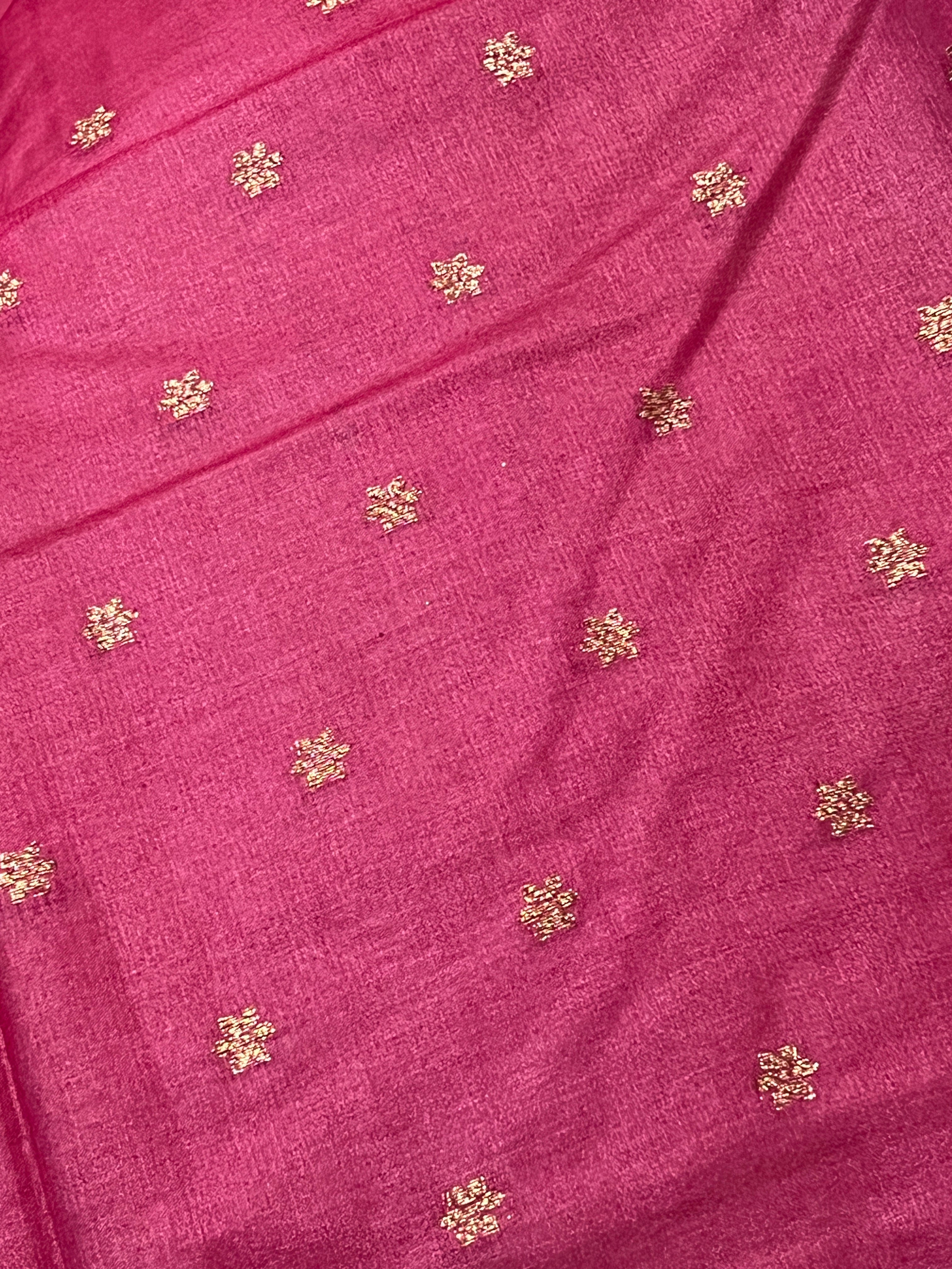 Zari Border Detailed Tussar Saree | YNG400
