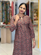 Block Printed Cotton Kurta | DNT292