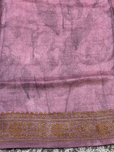 Digital Printed Tussar Saree | YNG398