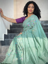 Embroidery Basbara Silk Saree | DLS300