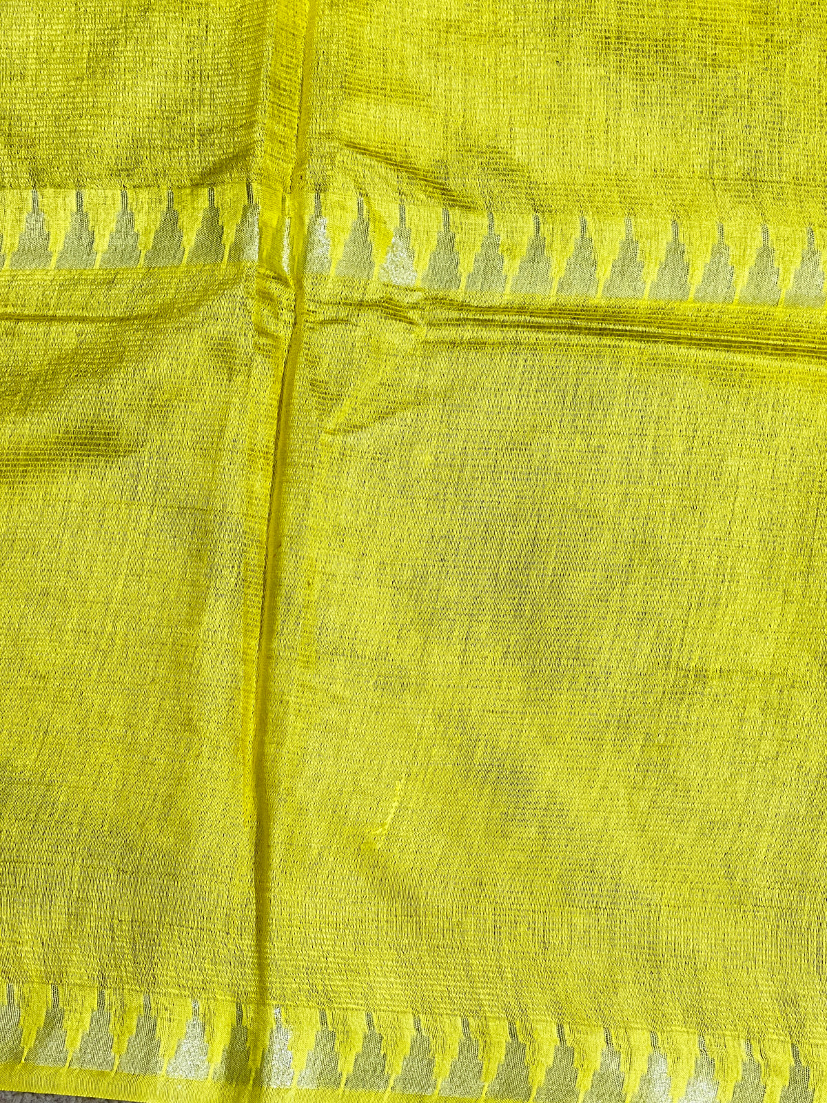 Machine Embroidered Bhagalpuri Linen Saree | NHH723