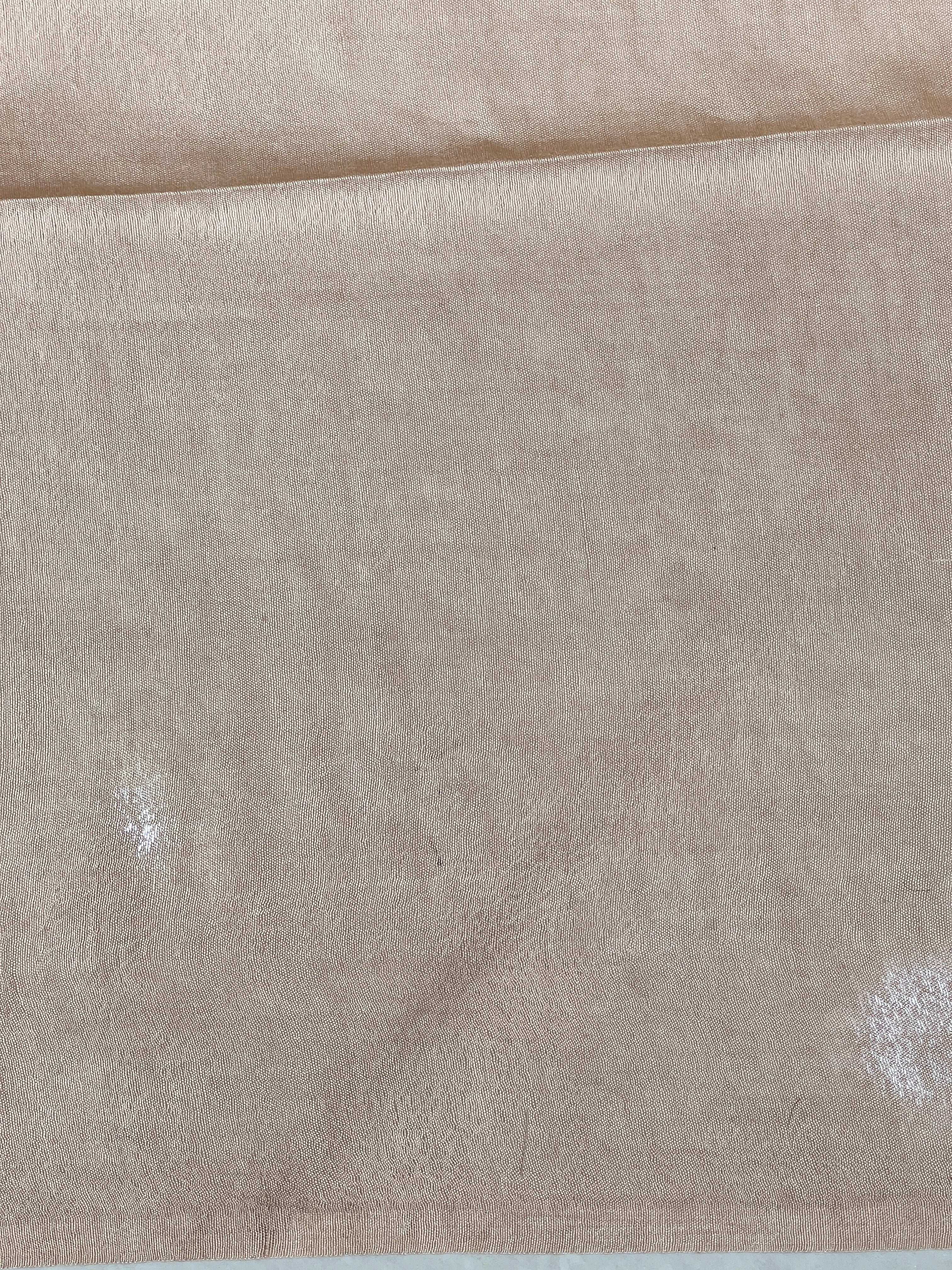 Kesiya With Sequins Detailed Bhagalpuri Linen Saree | PF1116