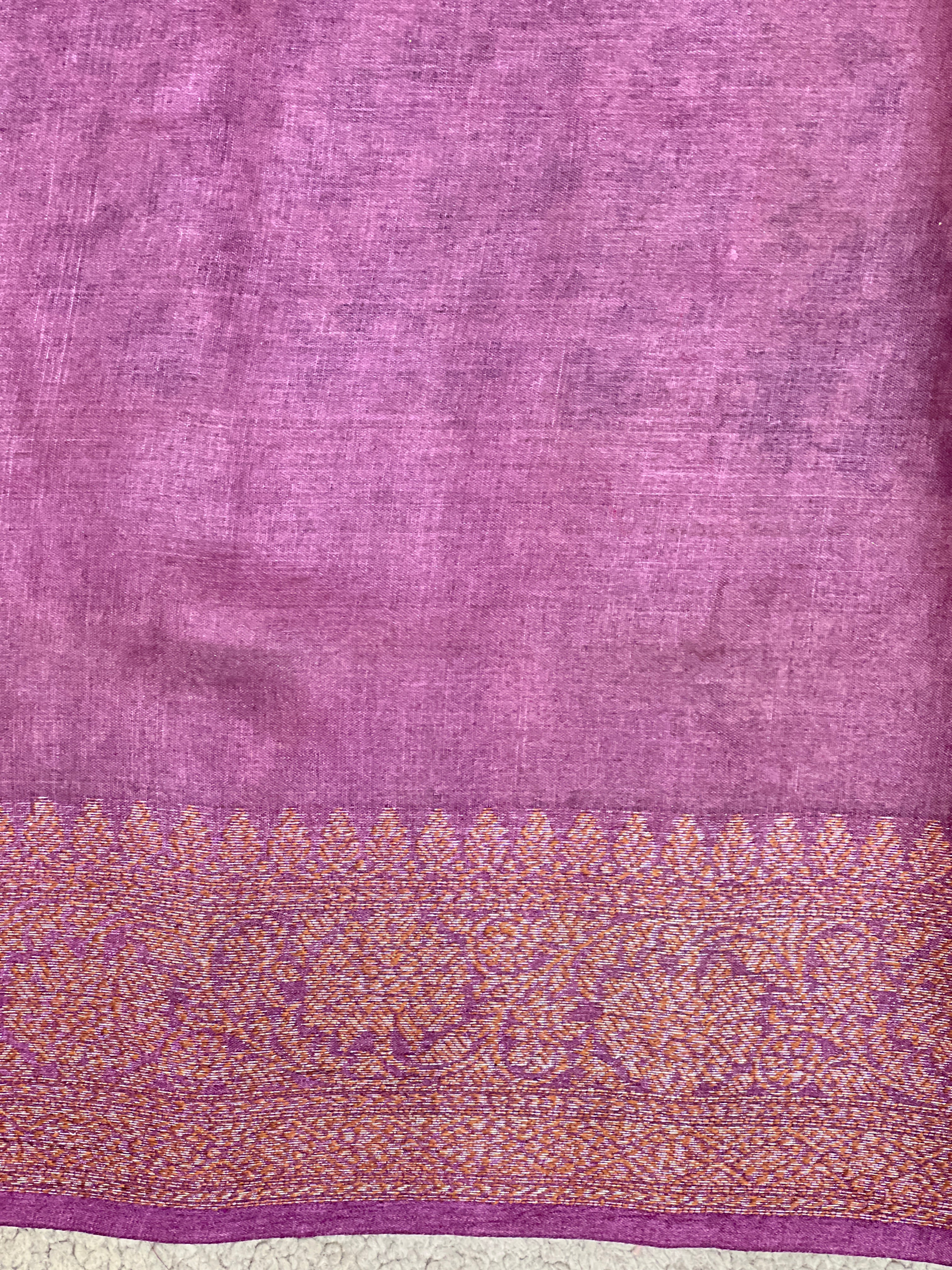 Buta Woven Pattern Banarasi Tussar Saree | ZSS130