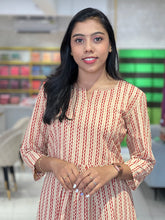 Hand Block Printed Cotton Kurta | DNT296