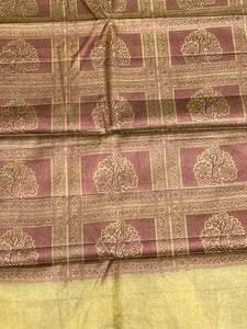 Thread Woven Tussar Saree | YNG386