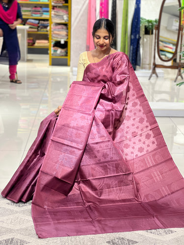 Thread Woven Tussar Saree | YNG384