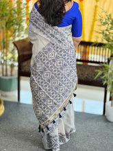 Thread and Zari Weaved Jamdani Saree | SSN222