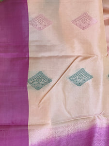 Geometrical Pattern Soft Silk Saree | SMS234