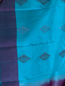 Geometrical Pattern Soft Silk Saree | SMS248