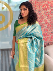 Banarasi Pattern Tissue Saree | NN230