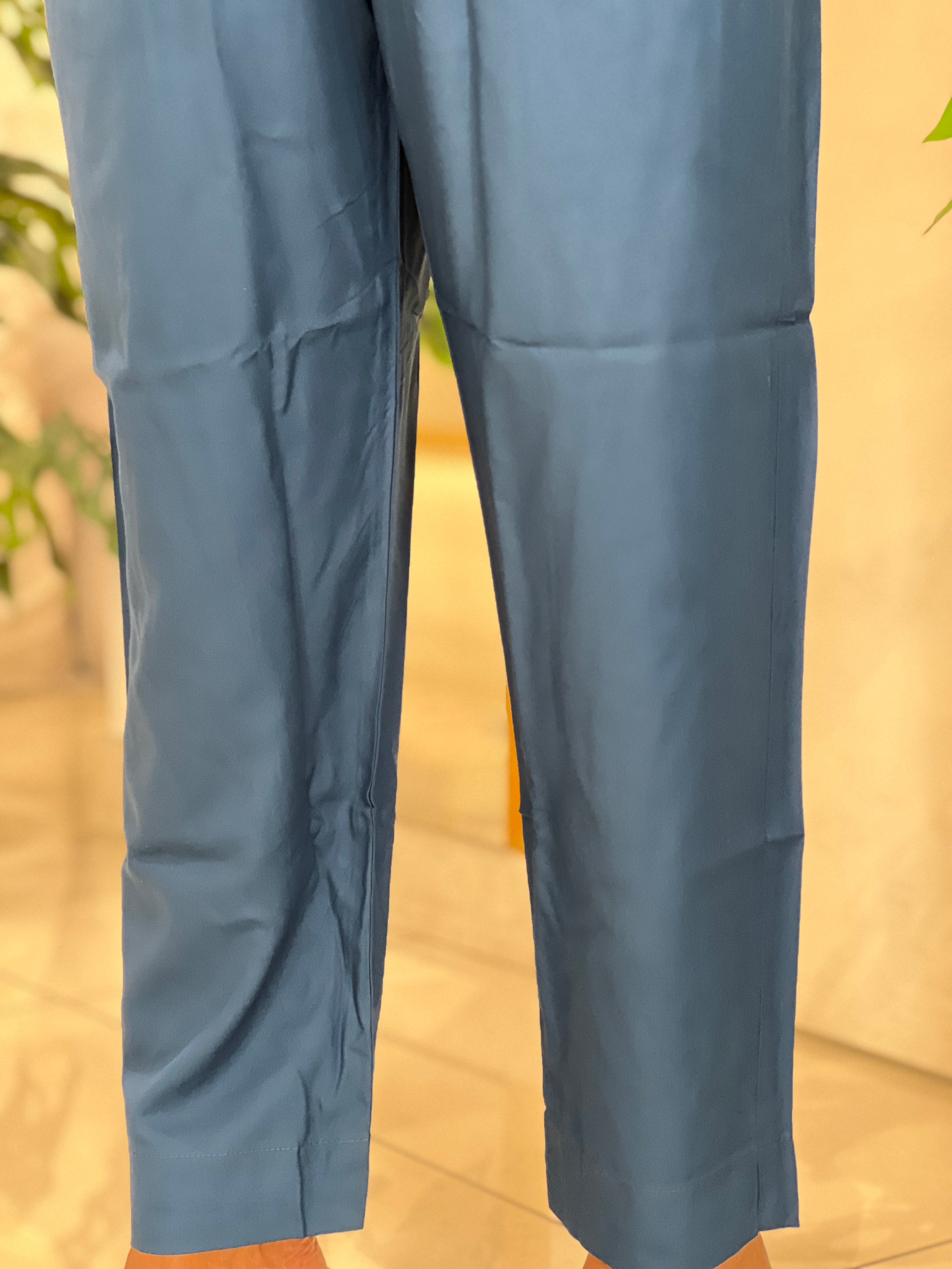 Solid Straight Fit Cotton Bottom |VSI184