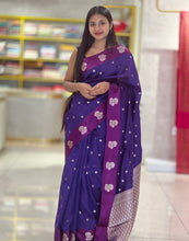 Buta Weaved Chanderi Finish Saree | NN142