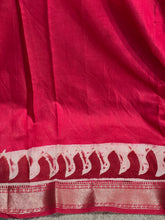 Screen Print With Zari Border Detailed Chanderi Saree | AYD120