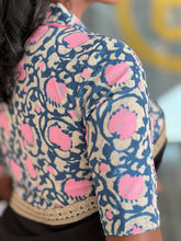 Batik Inspired Printed Cotton Stitched Blouse | IT171