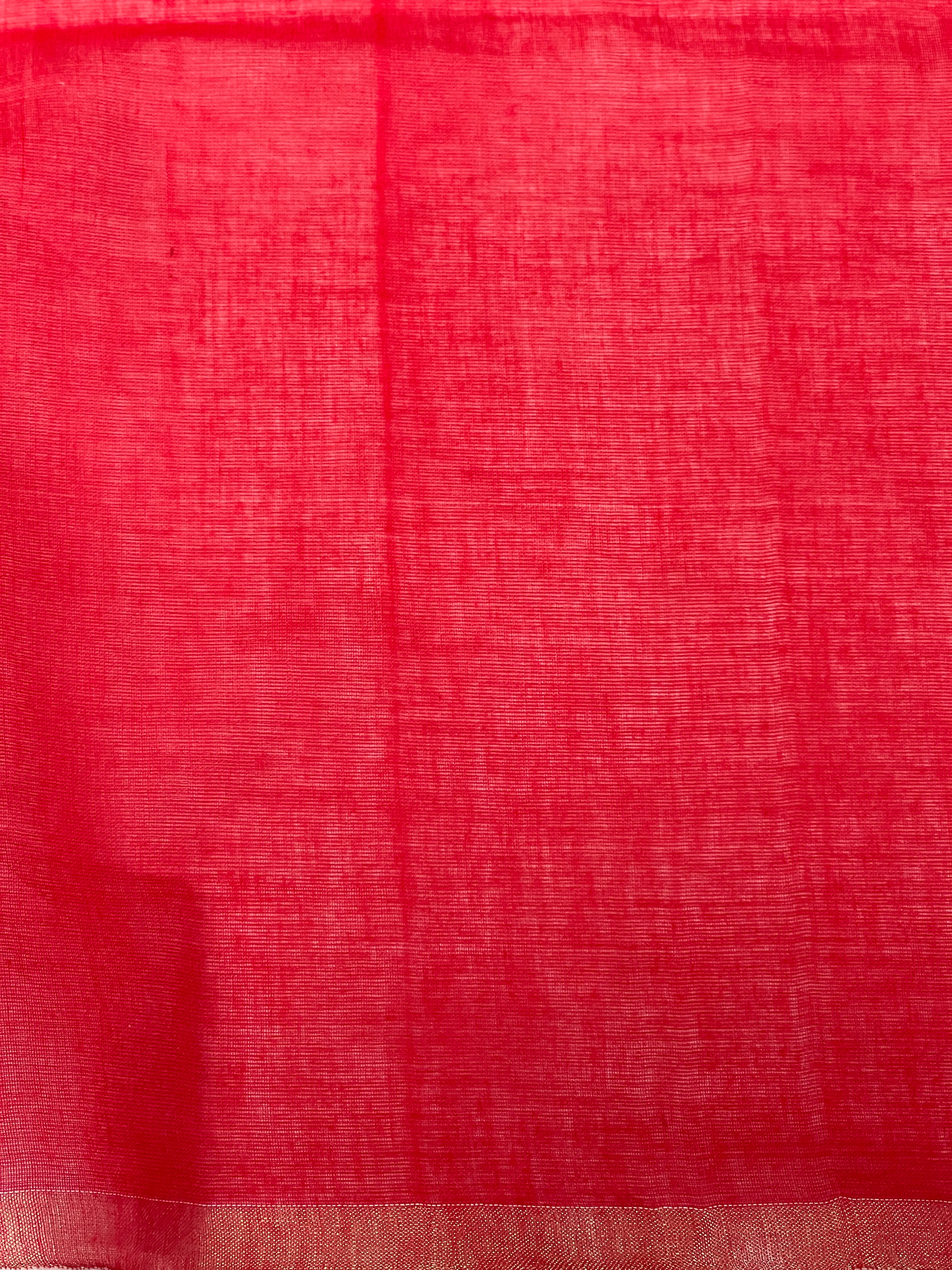 Zari Weaved Soft Cotton Saree | PF1153