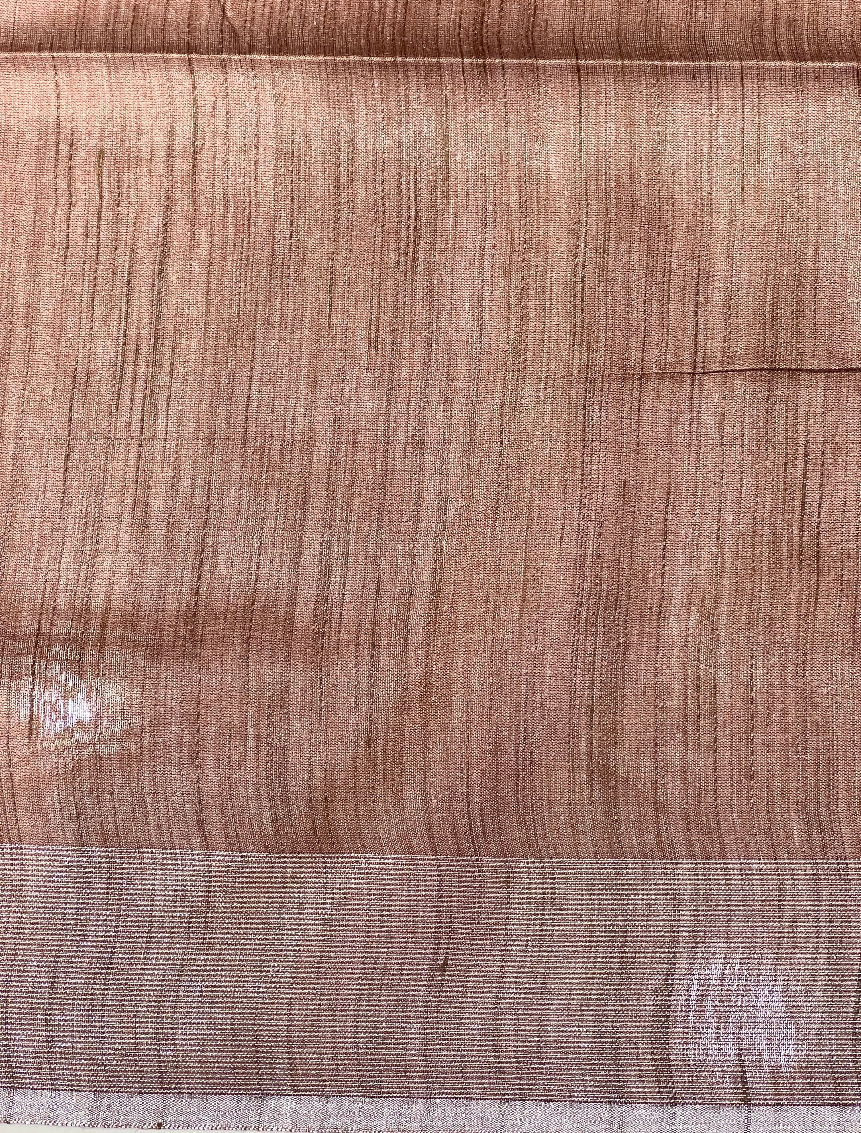 Thread Woven Semi Tussar Saree | PF1129