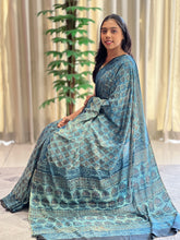 Screen Printed Chanderi Saree | SGA113