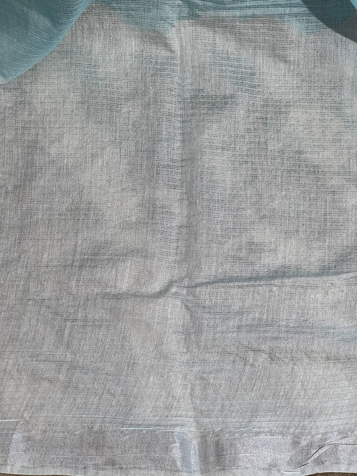 Machine Embroidered Silky Kota Saree | NHH727