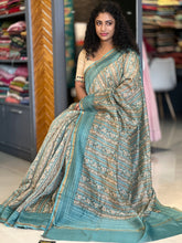 Printed Silk Chanderi Saree | RGD189