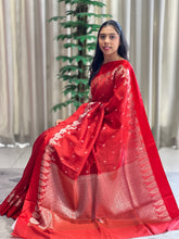 Banarasi Weaved Chanderi Finish Saree | NN236