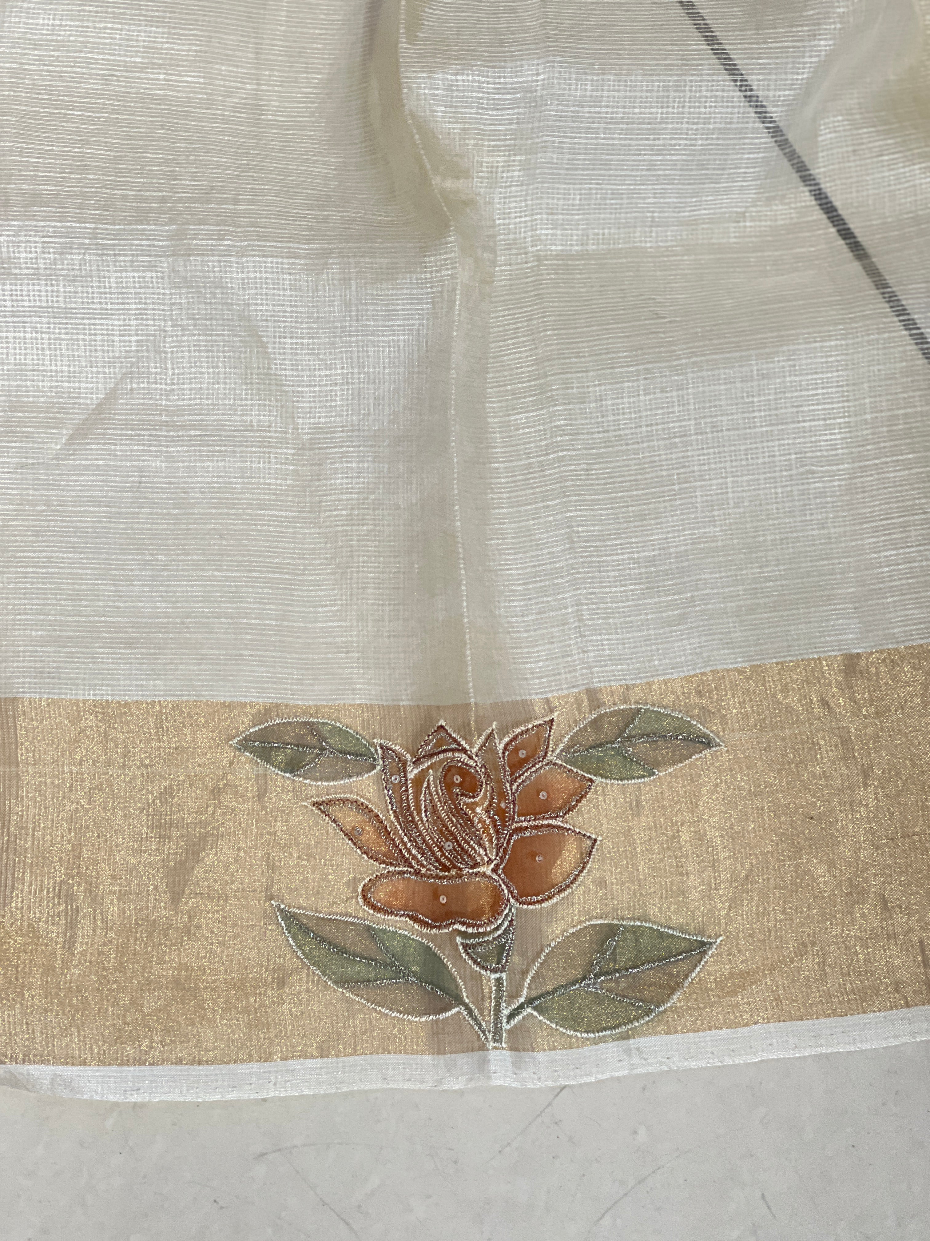 Digital Printed Silky Kota Saree | SBS1364