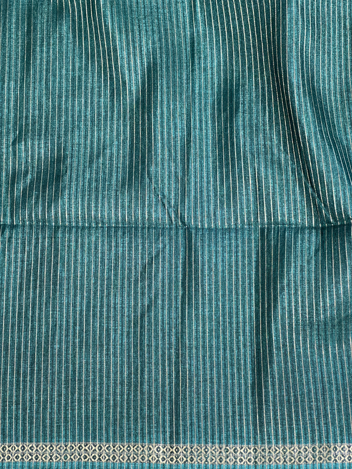 Thin Zari Border Pattern Semi Tussar Saree | ASH102
