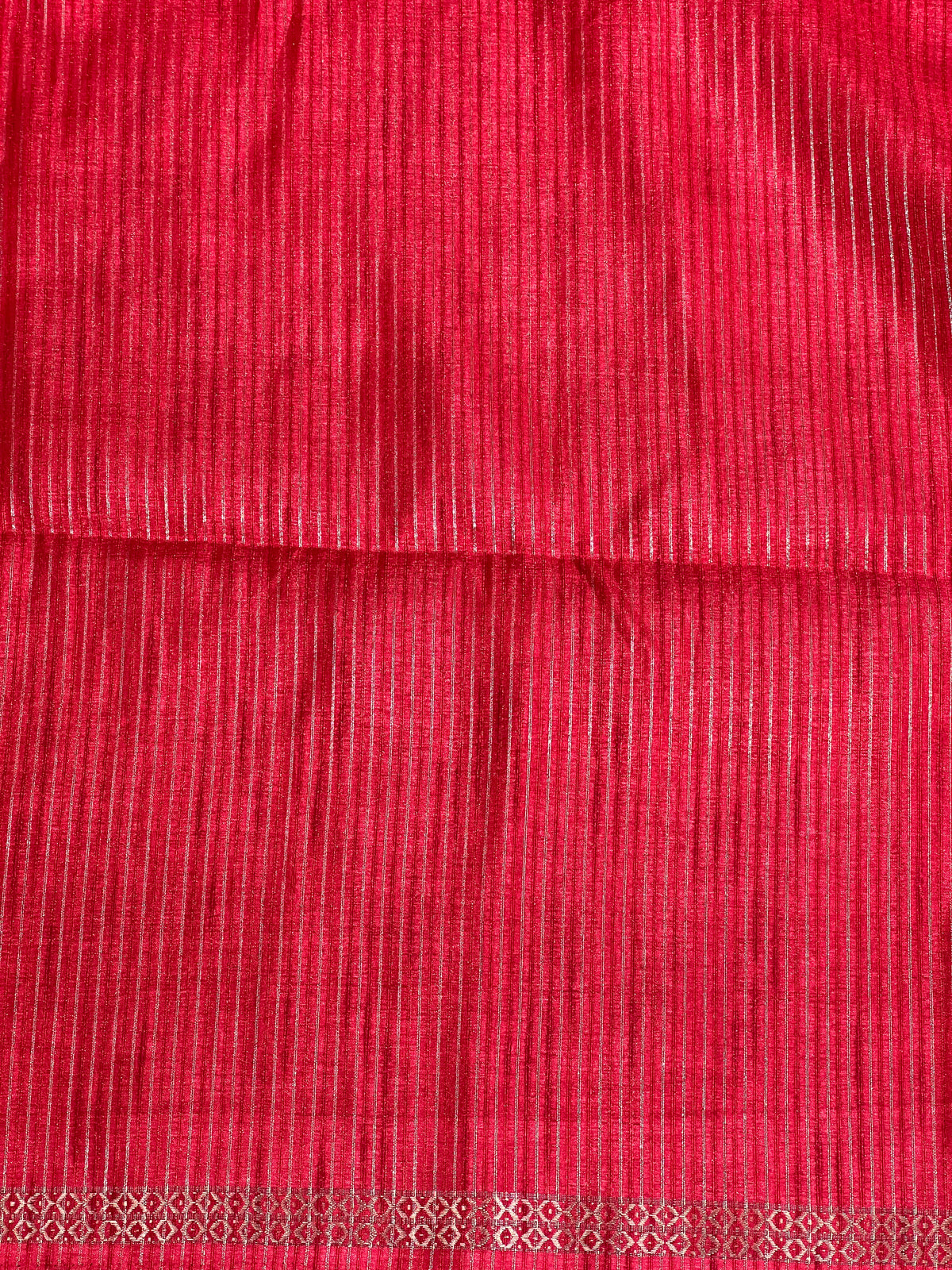 Thin Zari Border Pattern Semi Tussar Saree | ASH105