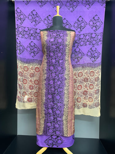 Print With Nalgonda Mirror Detailed Supernet Kota Salwar Set | SF1234
