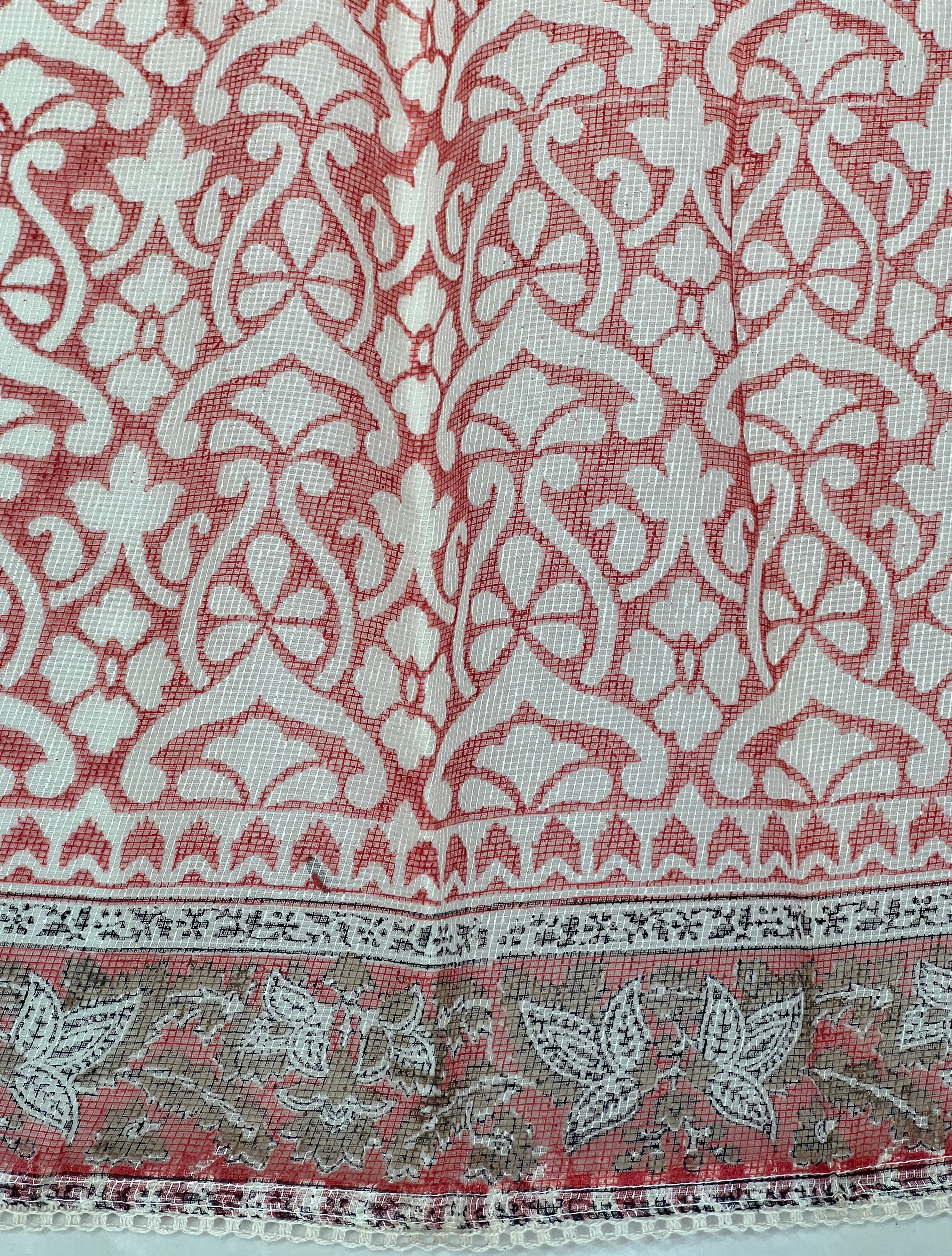 Floral Embroidery Tepchi Kota Saree | PF1180