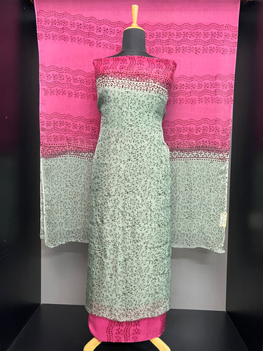 Screen Printed Organza Salwar Set | SF1240