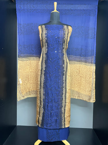 Screen Printed Organza Salwar Set | SF1250