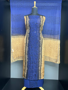 Screen Printed Organza Salwar Set | SF1250