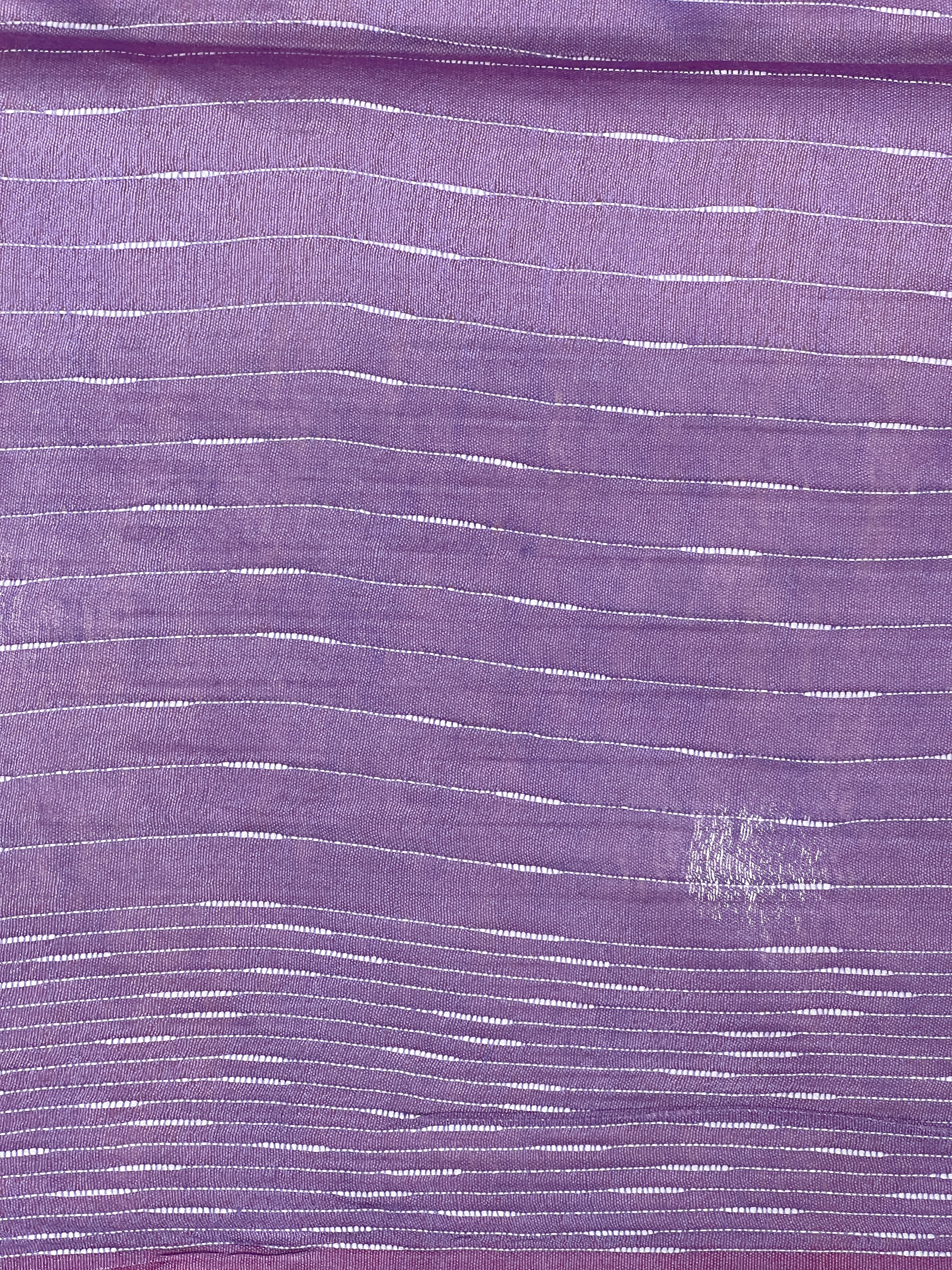 Thread Woven Stripe Patterned Semi Tussar Saree | PF1081