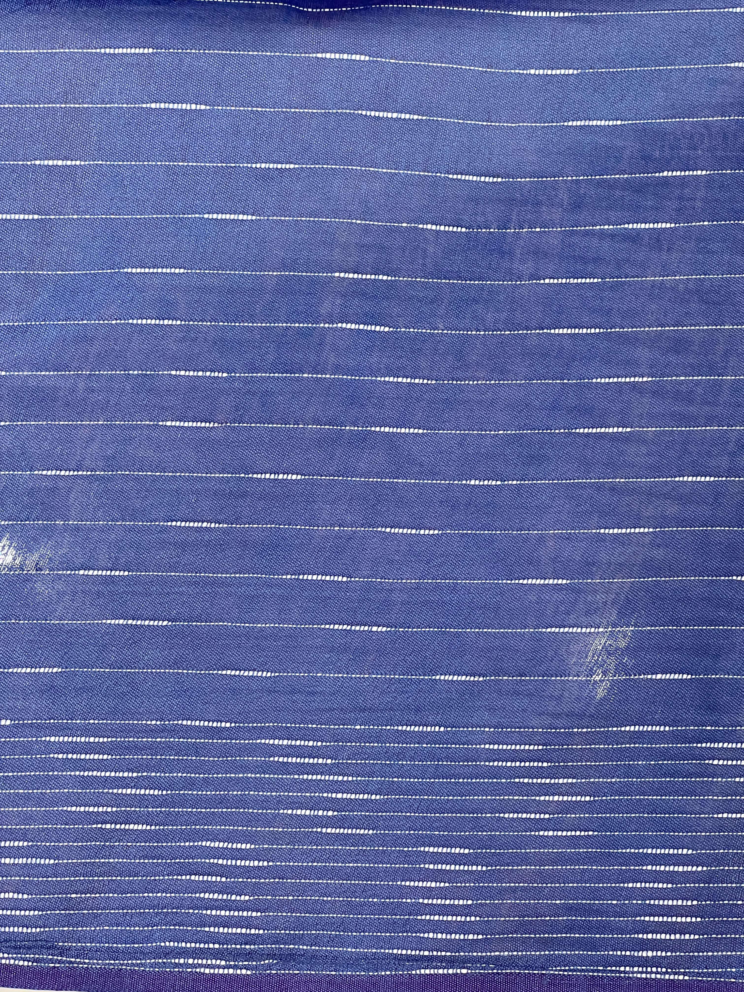 Thread Woven Stripe Patterned Semi Tussar Saree | PF1078