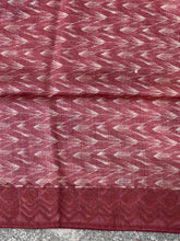 Screen Printed Tussar Saree | YNG404