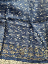 Screen Printed Tussar Saree | YNG402