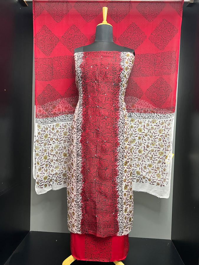 Nalgonda Mirror Detailed Kota Salwar Set | SF1228