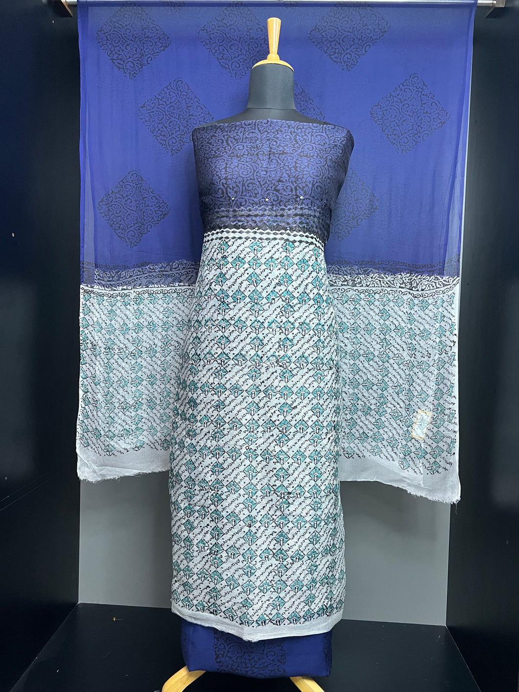 Nalgonda Mirror Detailed Kota Salwar Set | SF1226