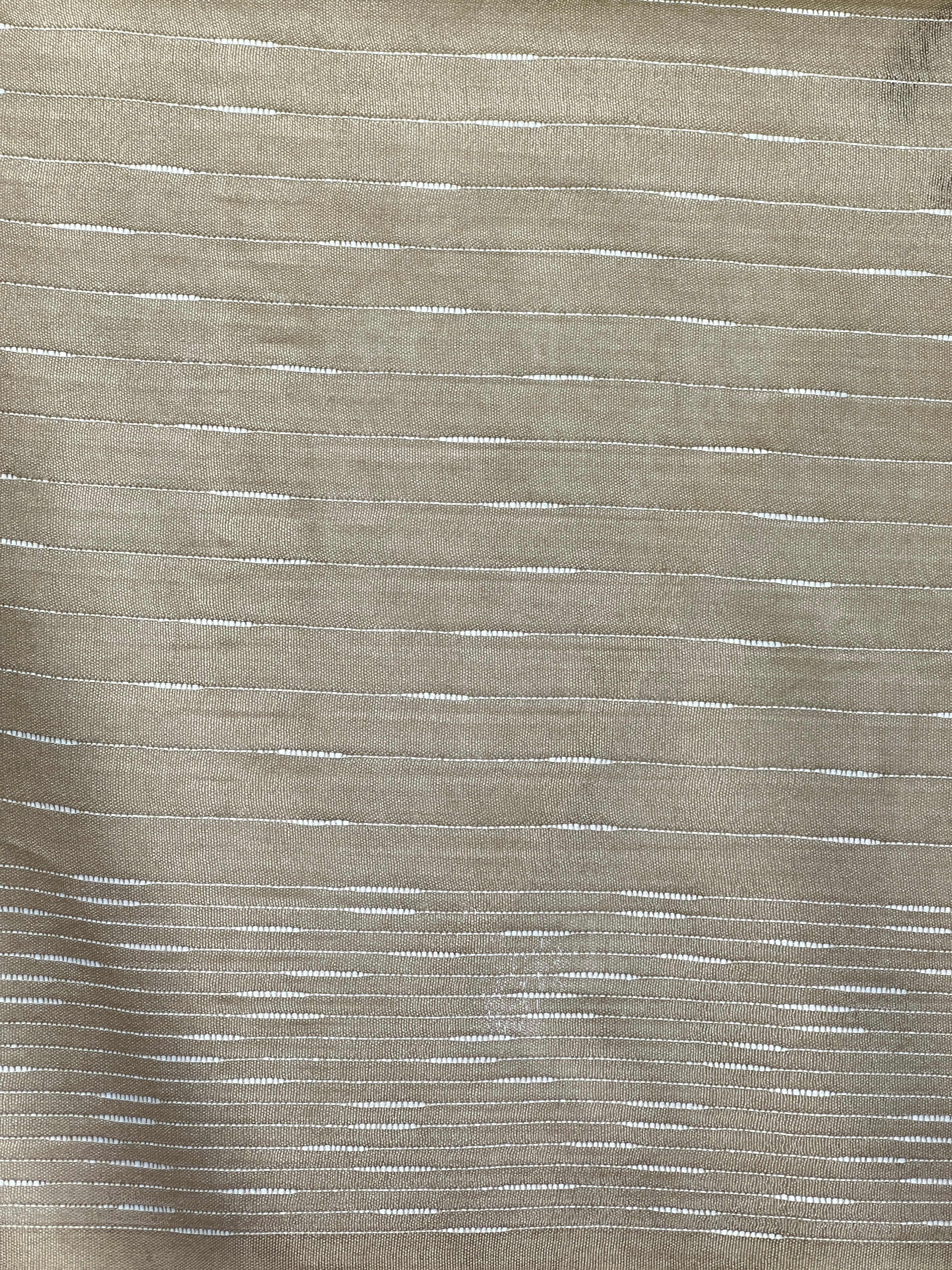 Thread Woven Stripe Patterned Semi Tussar Saree | PF1085