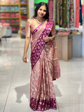 Banarasi Woven Floral Patterned Semi Silk Saree | NN290