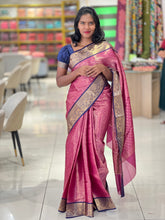 Banarasi Woven Floral Patterned Semi Silk Saree | NN291