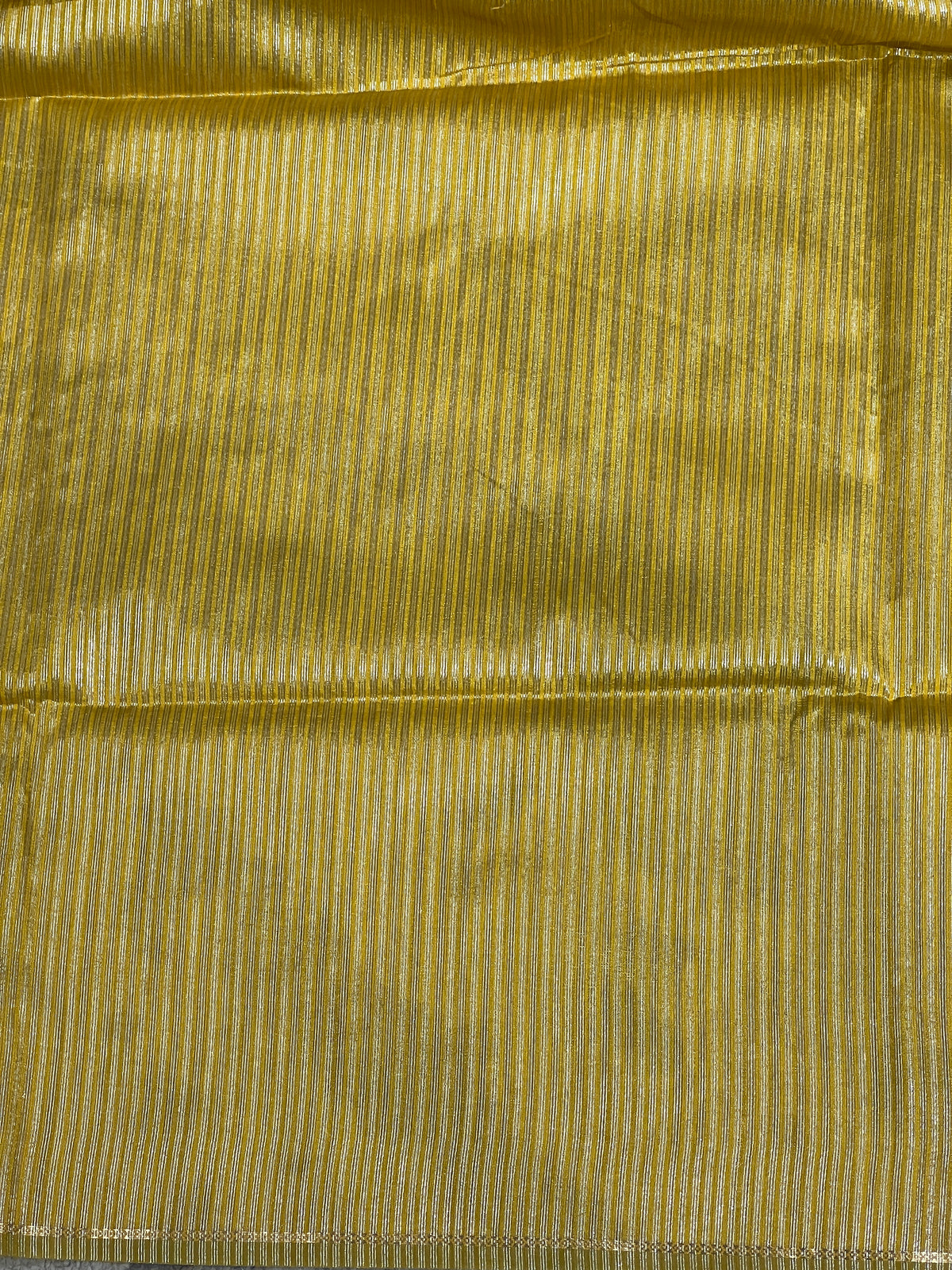 Vertical Line Pattern Semi Silk Saree  | SSN590
