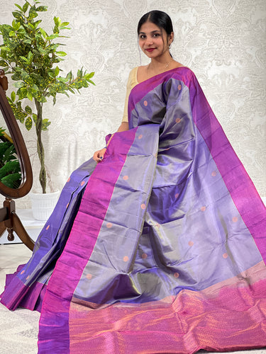 Traditional Buta Weaved Silk Saree | JR105